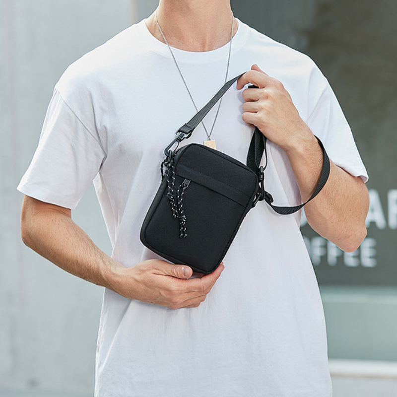 ストライプコードスマホショルダー【ジッパータイプ、外ポケット付き】 - スマホショルダー専門通販【Smashol(スマショル)】