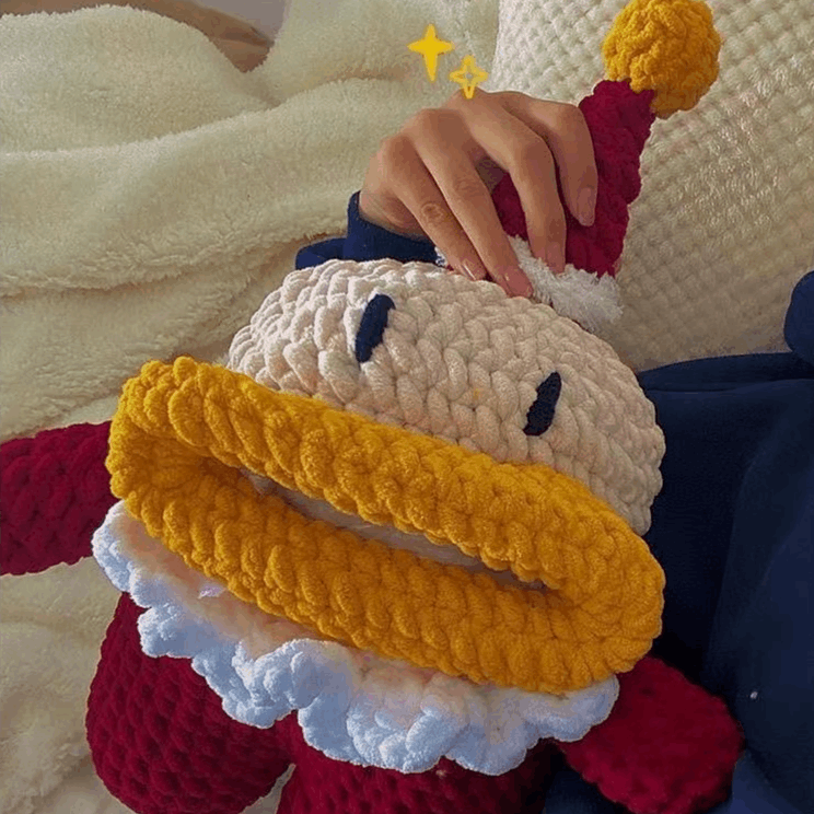 ビッグサイズニットモンスタースマホサコッシュ【その他のタイプ】
