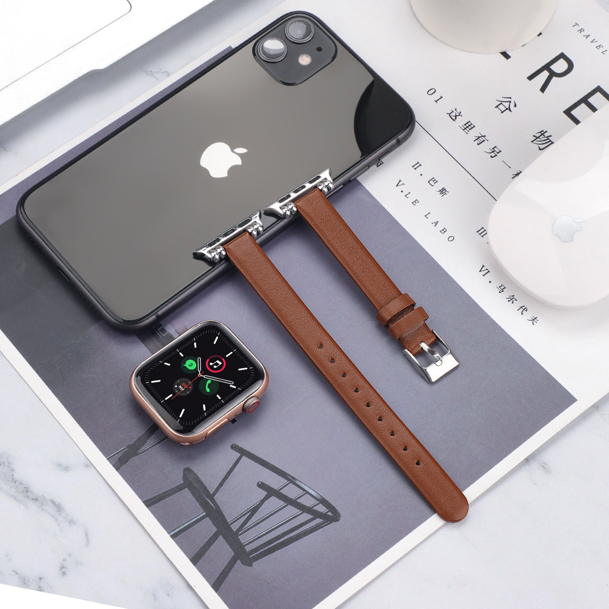 【全7色】クラシック本革アップルウォッチバンド【Apple Watch】