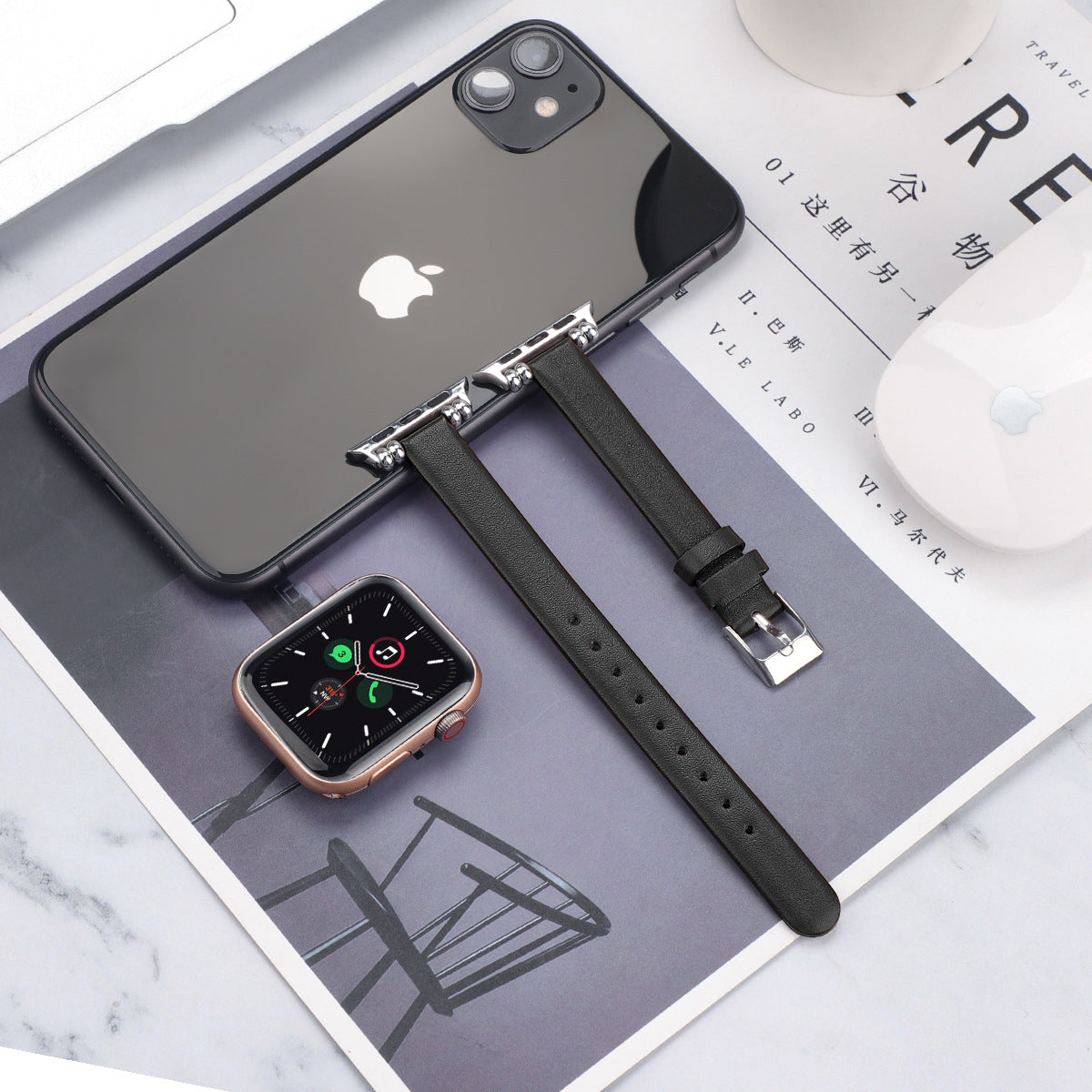 【全7色】クラシック本革アップルウォッチバンド【Apple Watch】