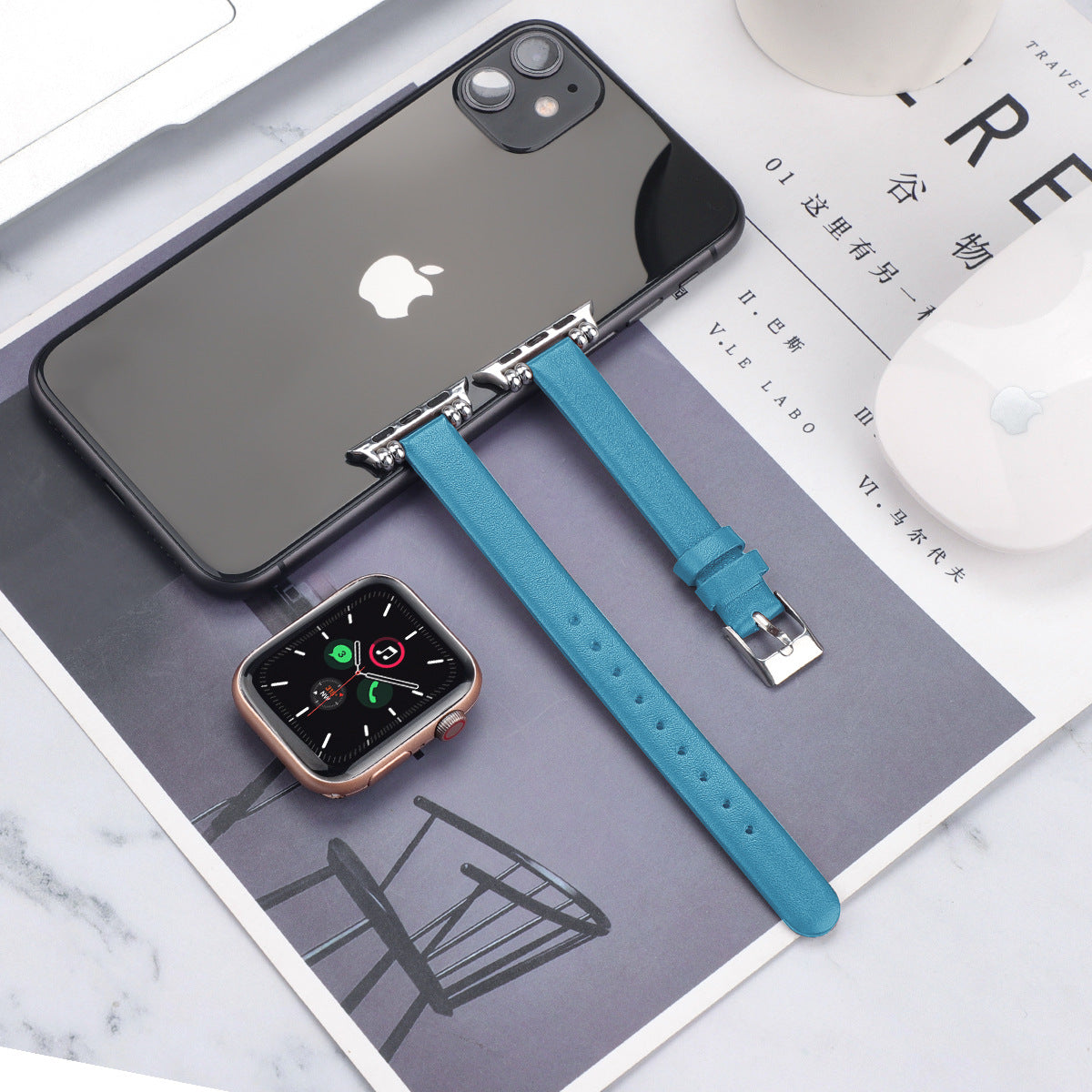 【全7色】クラシック本革アップルウォッチバンド【Apple Watch】