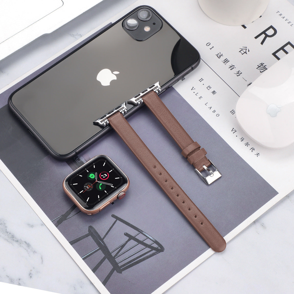 【全7色】クラシック本革アップルウォッチバンド【Apple Watch】
