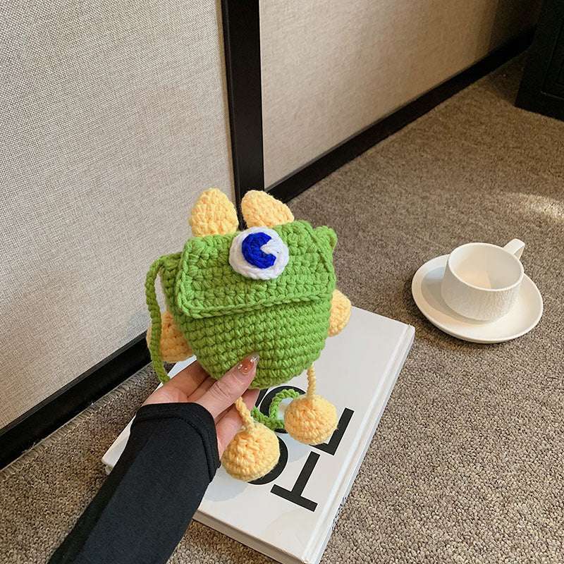 3カラーモンスターニットモンスタースマホサコッシュ【その他のタイプ】