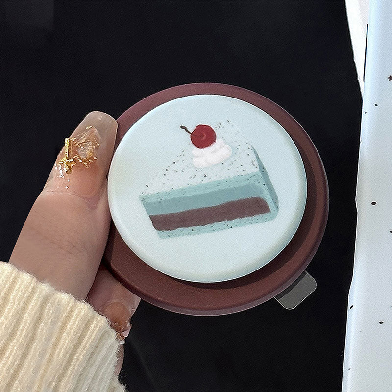 【チョコミント好き必見】チョコミントケーキMagSafeスマホグリップ【スマホグリップ】