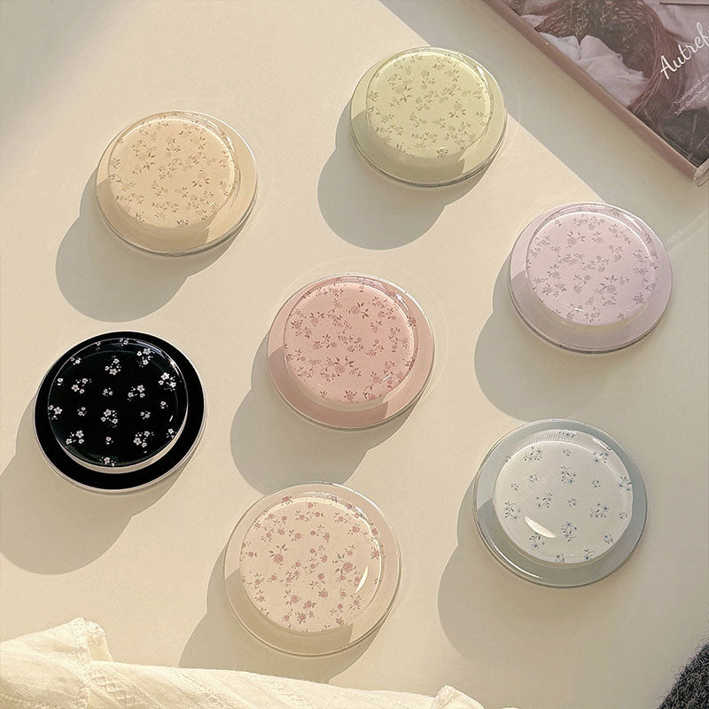 【可憐な小花模様】クラシックフラワーMagSafeスマホグリップ【マグネットタイプ】