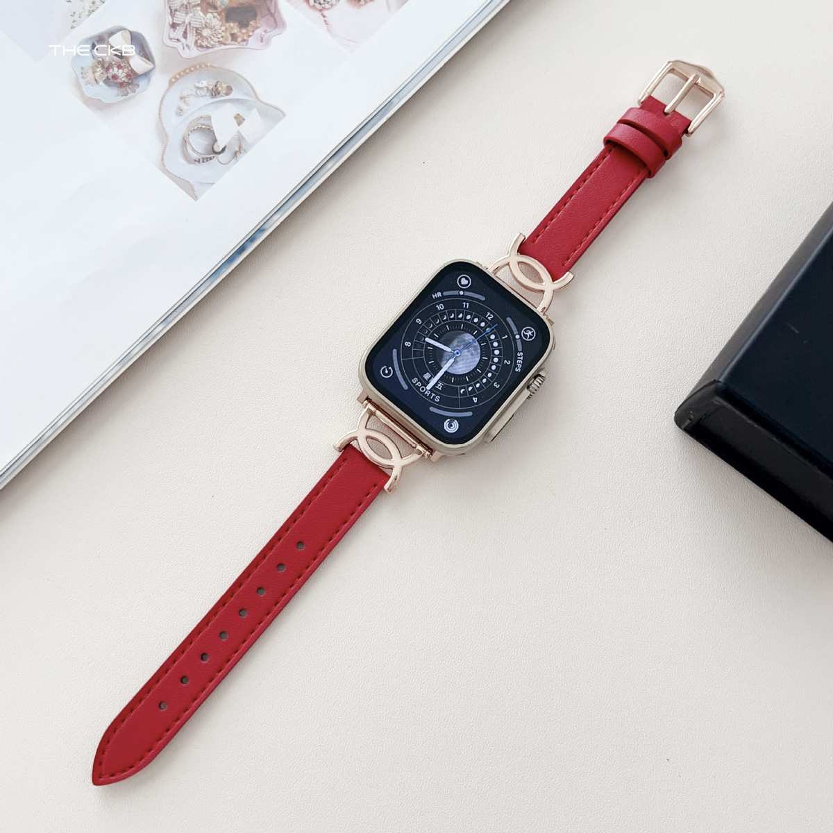 エレガンスループレザーバンド【Apple Watch】