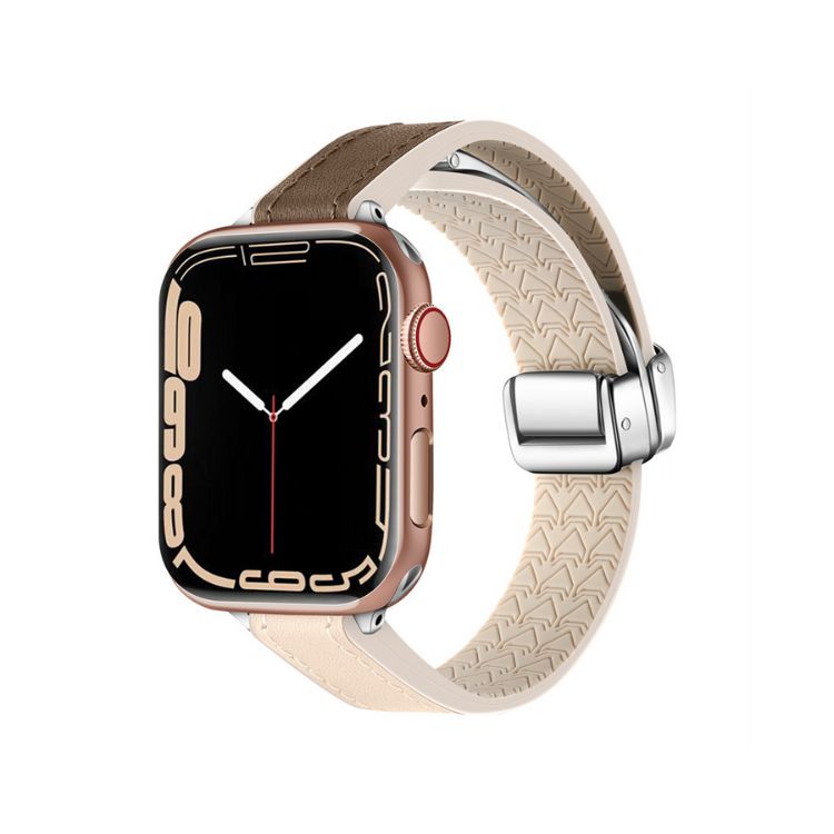 【全10色】シリコンレザーアップルウォッチバンド【Apple Watch】