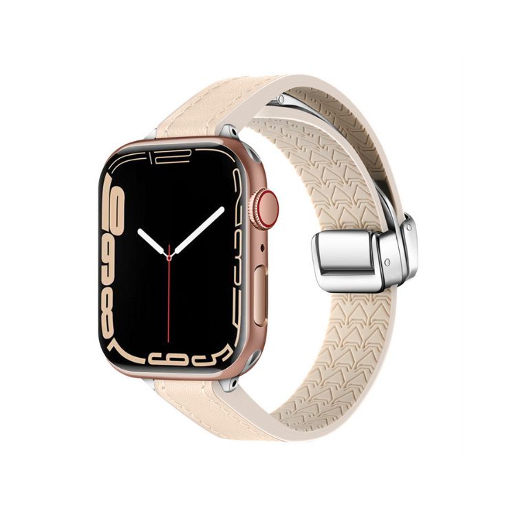 【全10色】シリコンレザーアップルウォッチバンド【Apple Watch】