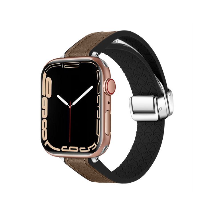 【全10色】シリコンレザーアップルウォッチバンド【Apple Watch】