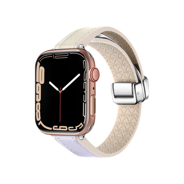 【全10色】シリコンレザーアップルウォッチバンド【Apple Watch】