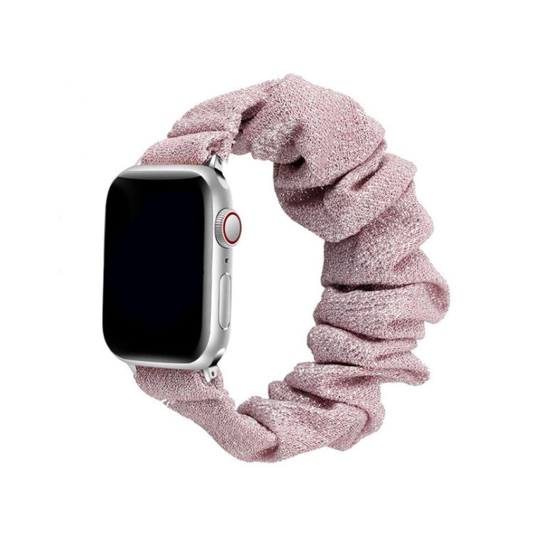 【全14色】シュシュ風アップルウォッチバンド【Apple Watch】