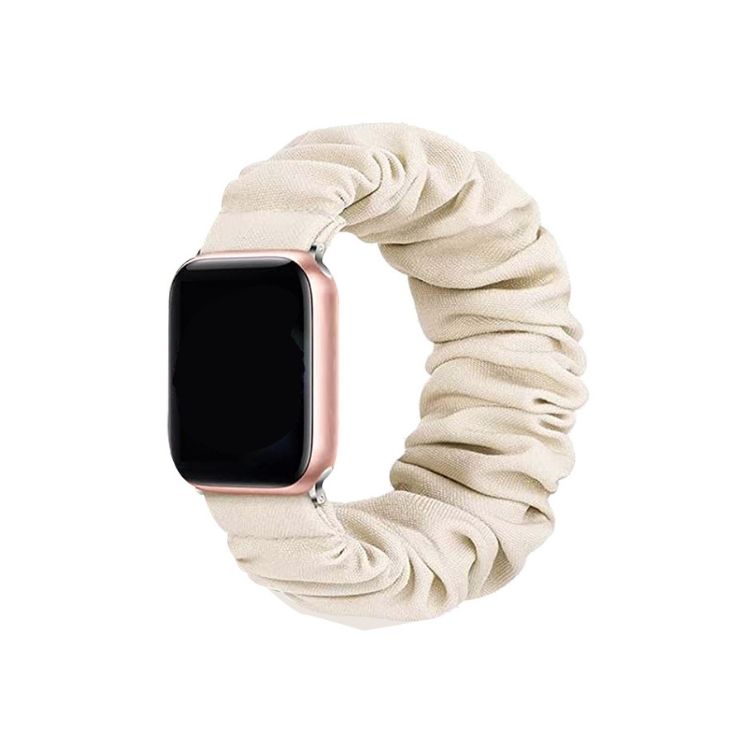 【全14色】シュシュ風アップルウォッチバンド【Apple Watch】
