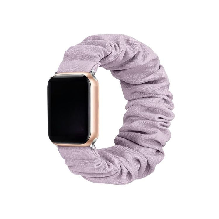 【全14色】シュシュ風アップルウォッチバンド【Apple Watch】