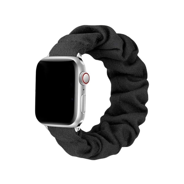 【全14色】シュシュ風アップルウォッチバンド【Apple Watch】