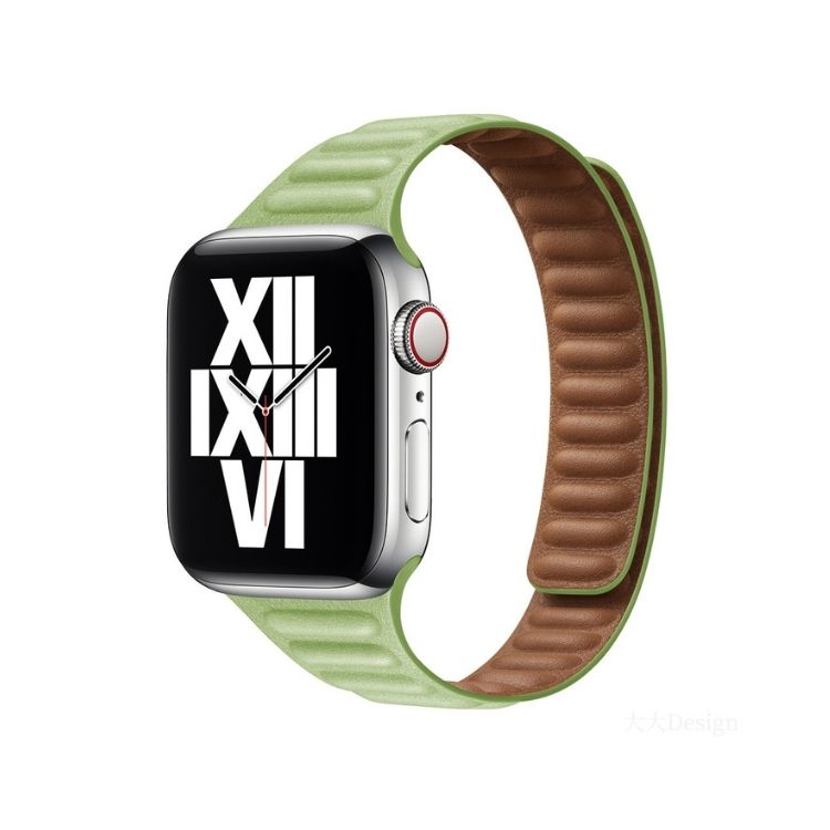 【全9色】マグネット本革アップルウォッチバンド【Apple Watch】