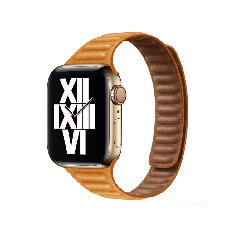 【全9色】マグネット本革アップルウォッチバンド【Apple Watch】