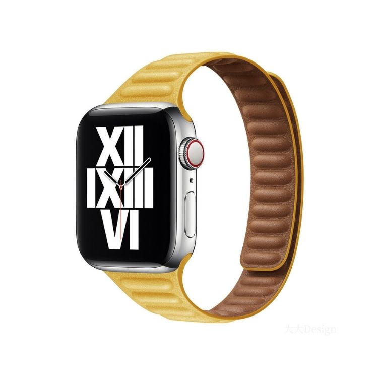 【全9色】マグネット本革アップルウォッチバンド【Apple Watch】