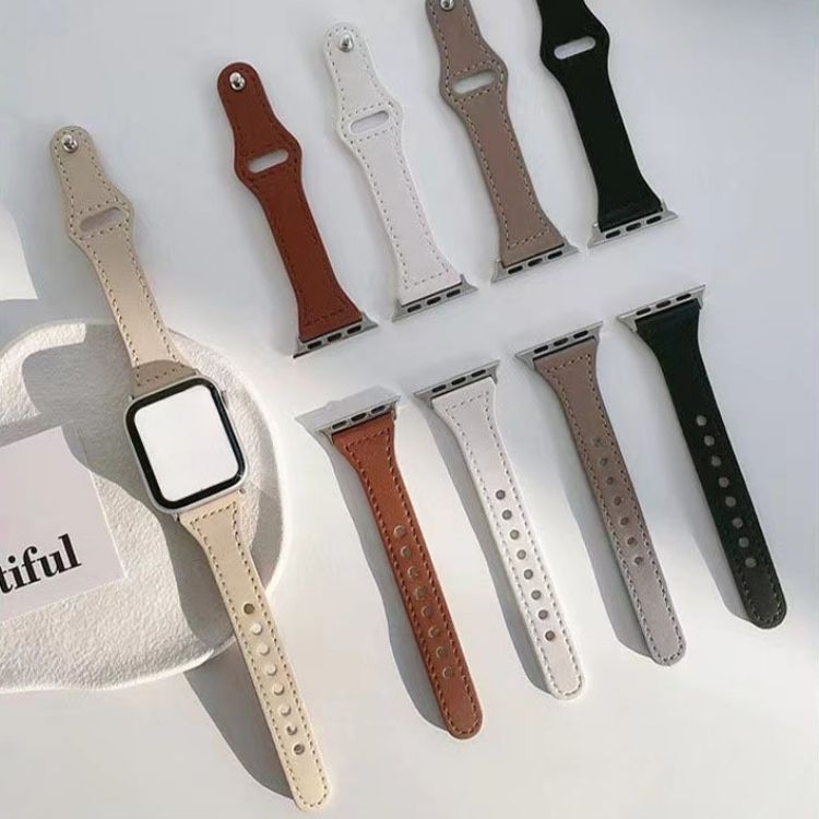 【全7色】シンプル本革アップルウォッチバンド【Apple Watch】