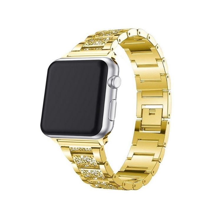 【全5色】ストーンリンクメタルアップルウォッチバンド【Apple Watch】