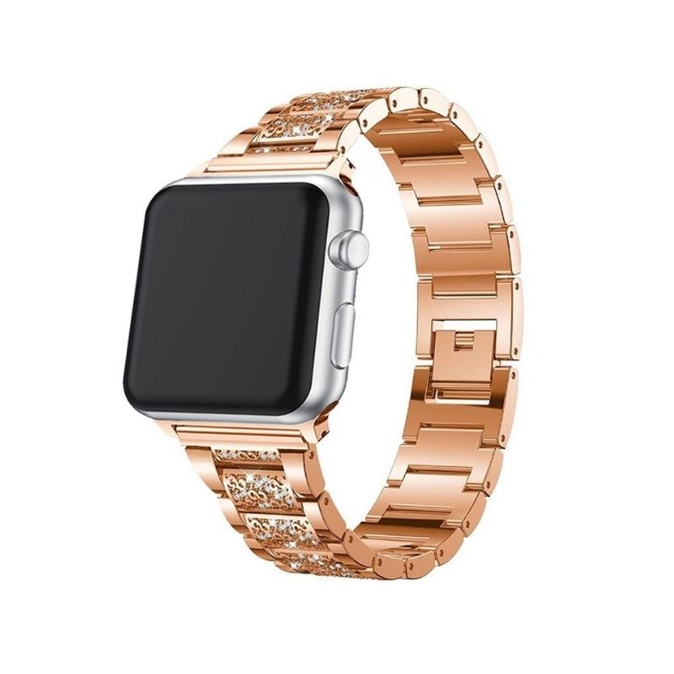 【全5色】ストーンリンクメタルアップルウォッチバンド【Apple Watch】