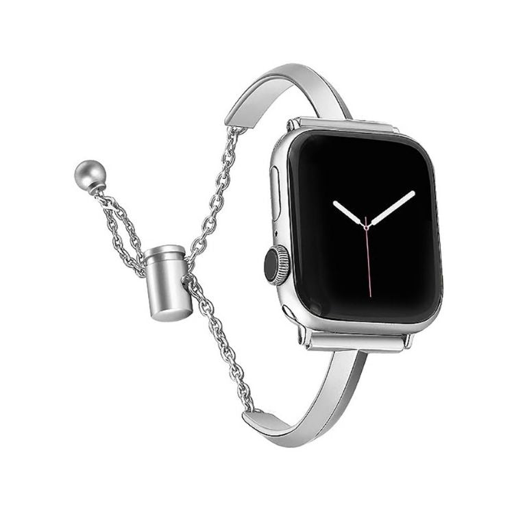 【全4色】バングルチェーンメタルアップルウォッチバンド【Apple Watch】
