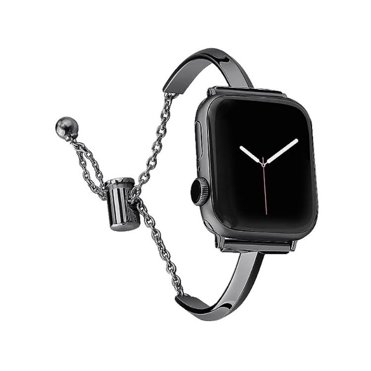 【全4色】バングルチェーンメタルアップルウォッチバンド【Apple Watch】