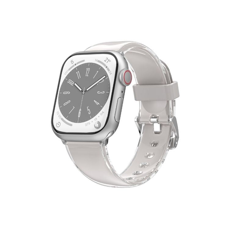 【全5色】クリアシリコンアップルウォッチバンド【Apple Watch】