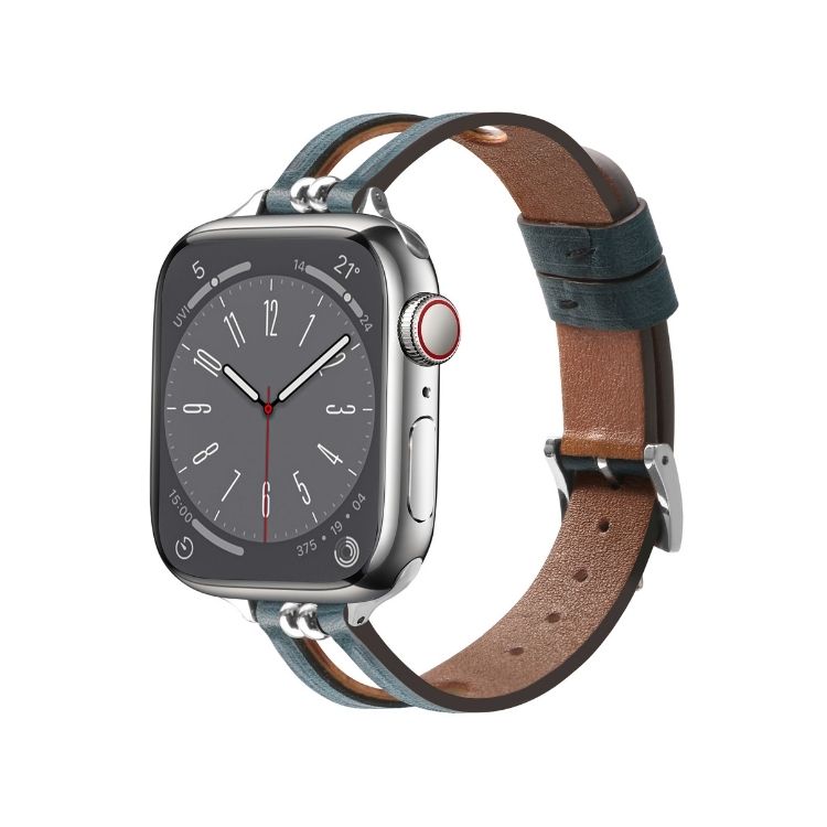 【通気性◎】エアリーレザーアップルウォッチバンド【Apple Watch】