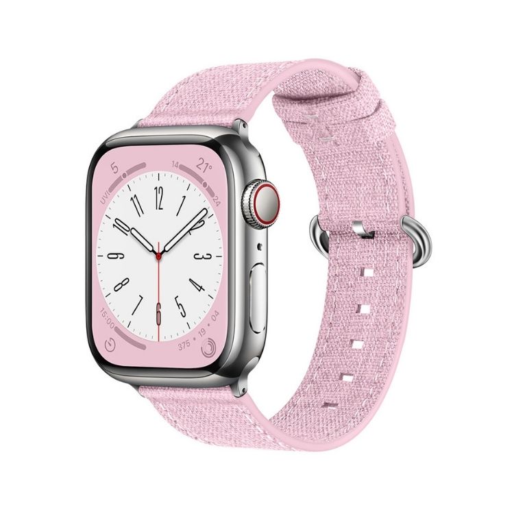 【全8色】リネンタッチアップルウォッチバンド【Apple Watch】