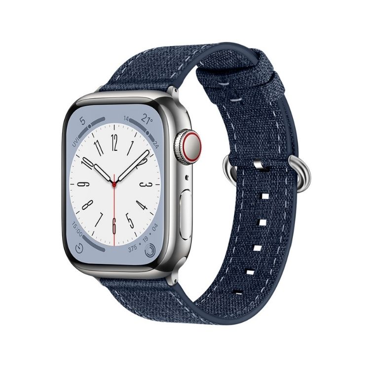 【全8色】リネンタッチアップルウォッチバンド【Apple Watch】