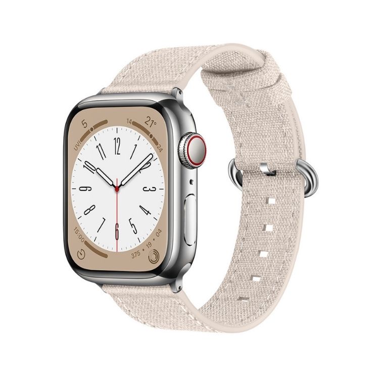 【全8色】リネンタッチアップルウォッチバンド【Apple Watch】