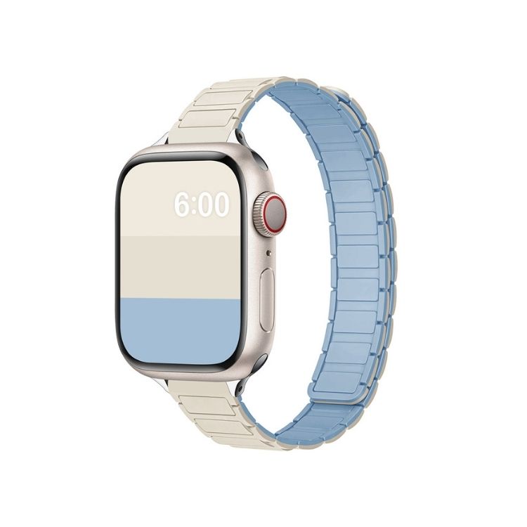 【全9色】スリムマグネットシリコンアップルウォッチバンド【Apple Watch】