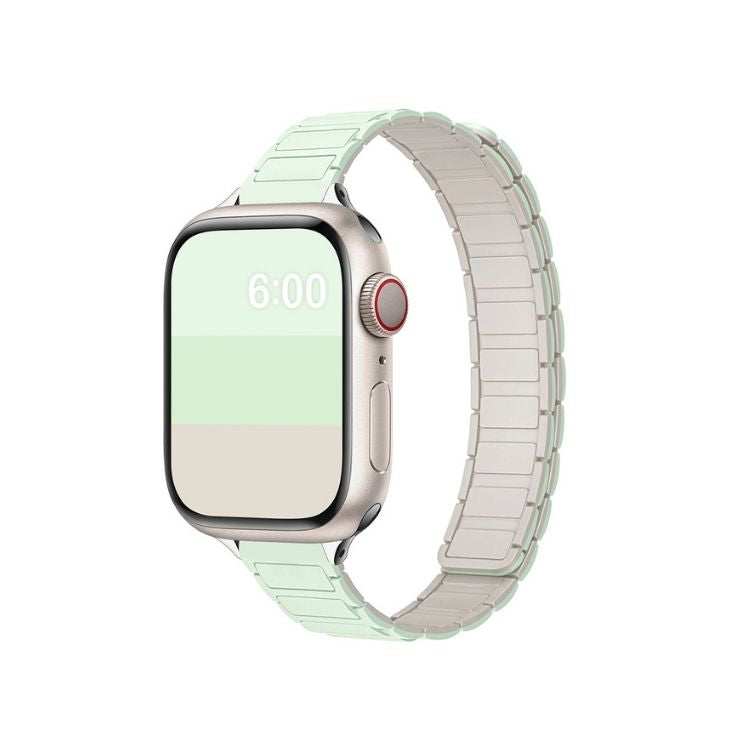 【全9色】スリムマグネットシリコンアップルウォッチバンド【Apple Watch】