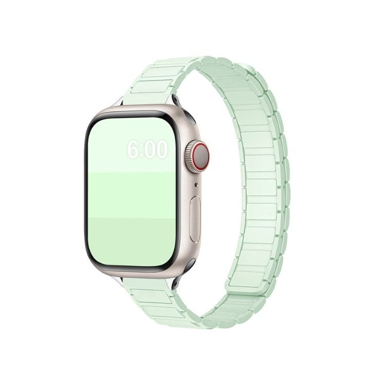 【全9色】スリムマグネットシリコンアップルウォッチバンド【Apple Watch】