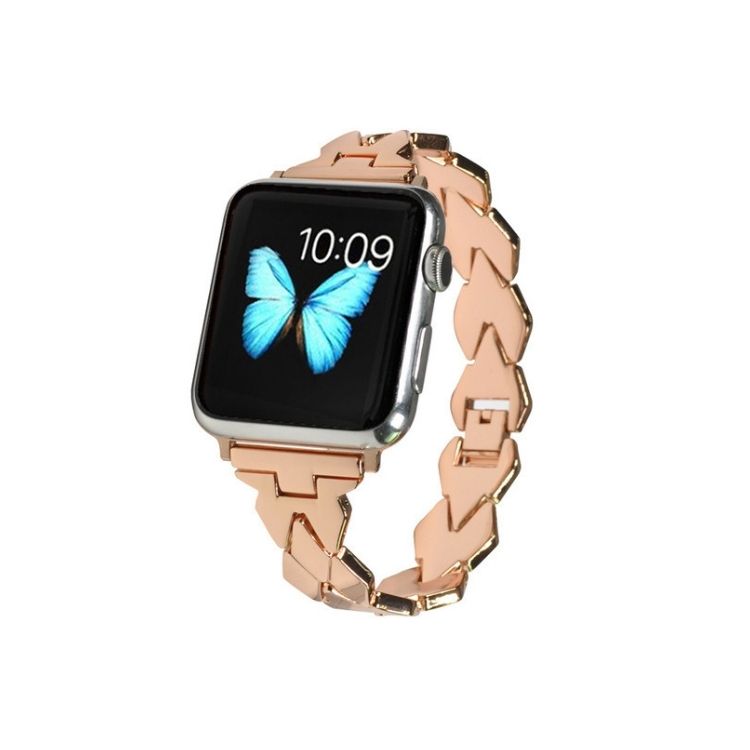 【ジュエリーのように煌めく】ダイヤチェーンアップルウォッチバンド【Apple Watch】
