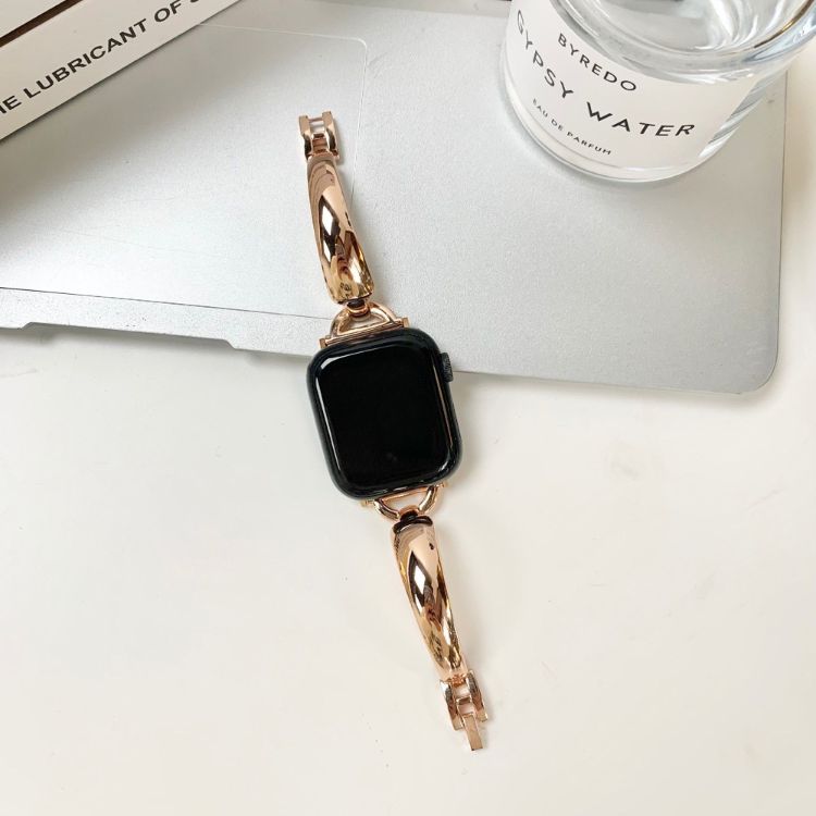 【洗練デザイン】メタルブレスアップルウォッチバンド【Apple Watch】