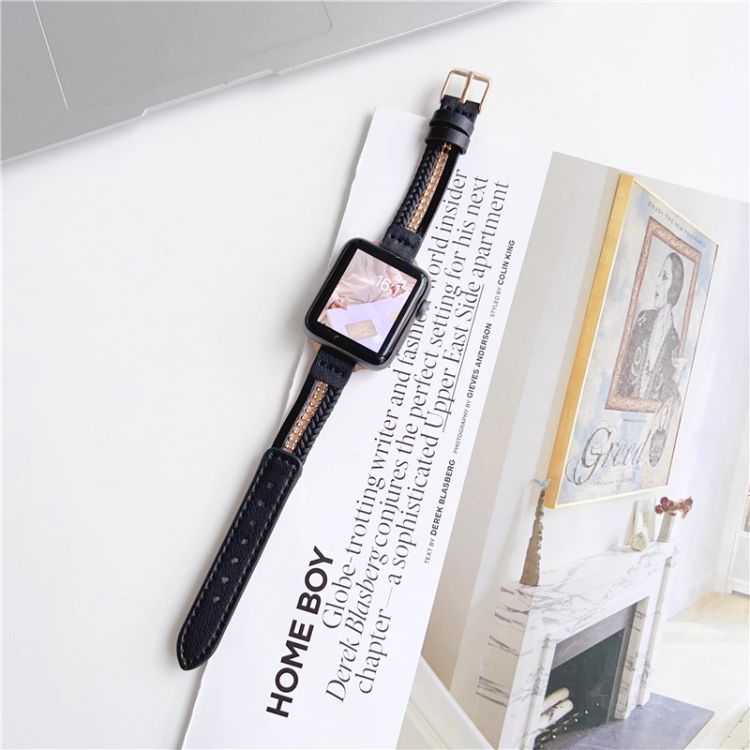 【選べるタイプ】3連レザー&メタルアップルウォッチストラップ【Apple Watch】