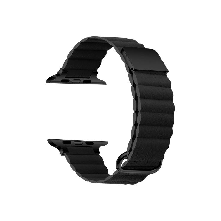 【全6色】マグネットシボレザーアップルウォッチバンド【Apple Watch】