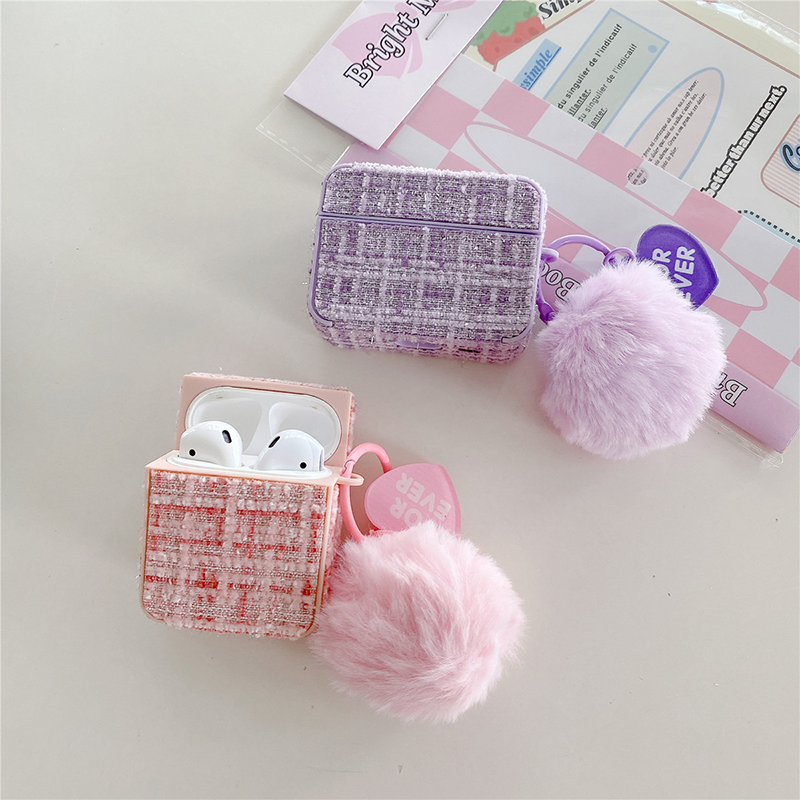 ツイードエアーポッズケース【AirPods】
