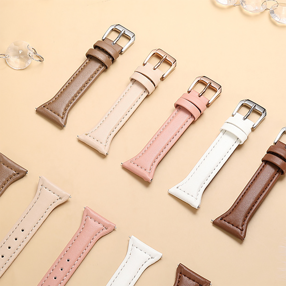 【ミニマルデザイン】シンプルレザーアップルウォッチバンド【Apple Watch】