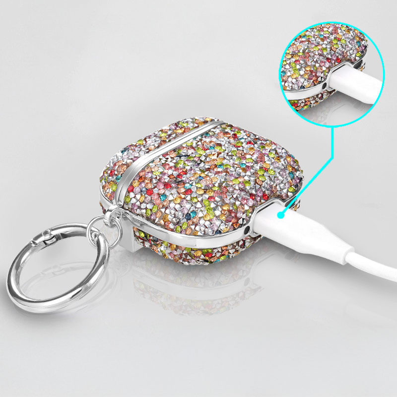 ダイヤカットストーンエアーポッズケース【AirPods】