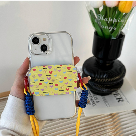 ポップカラーフリップミラースマホショルダー
