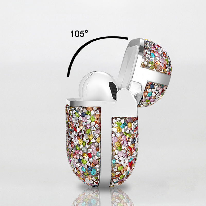 ダイヤカットストーンエアーポッズケース【AirPods】