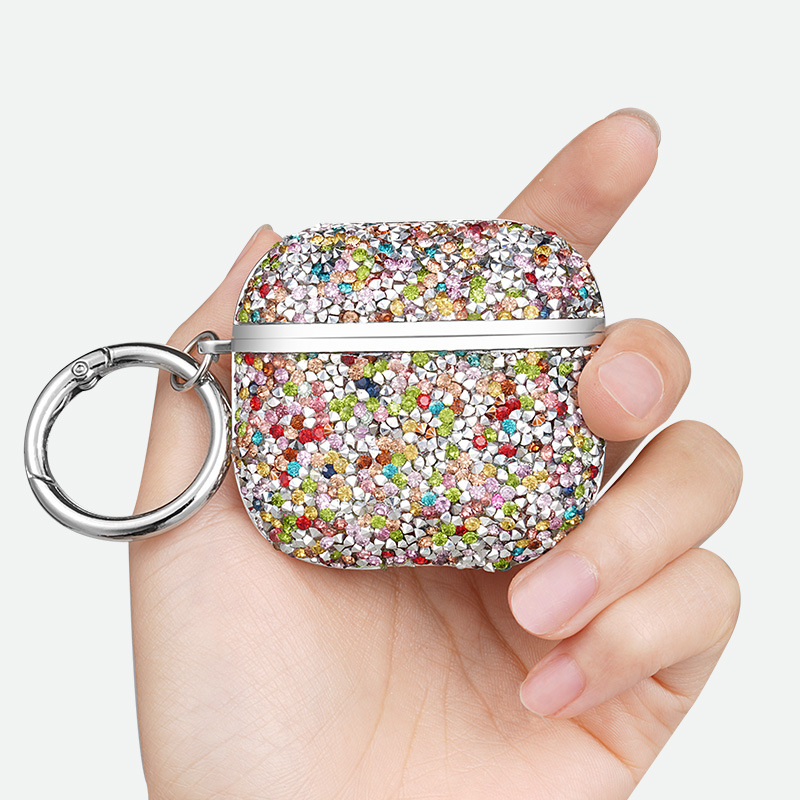ダイヤカットストーンエアーポッズケース【AirPods】