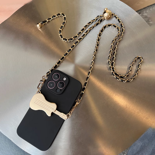 メタルギタースマホショルダー