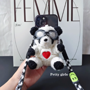 ちょこんとパンダスマホショルダー