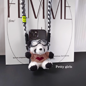 ちょこんとパンダスマホショルダー