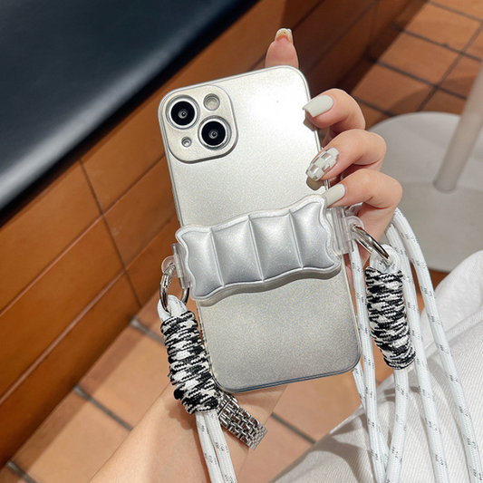 アクリルマットデザインスマホショルダー