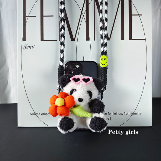 ちょこんとパンダスマホショルダー