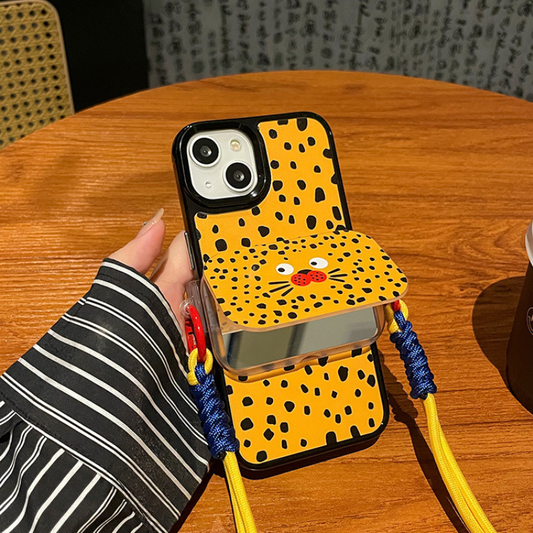 ポップフリップミラースマホショルダー